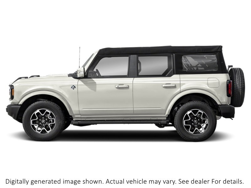 2026 Ford Bronco Outer Banks 4 Door 4X4 Wimbledon White  Shot 3