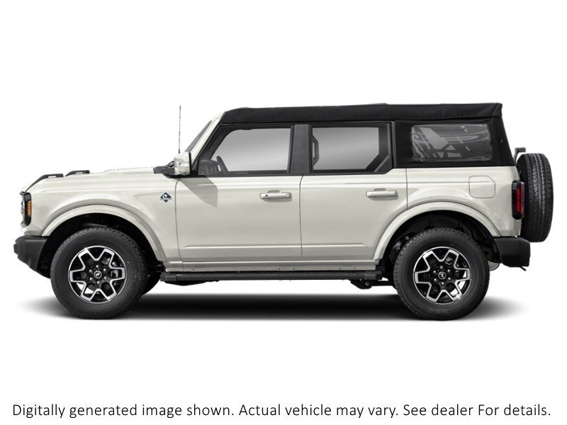 2026 Ford Bronco Outer Banks 4 Door 4X4 Wimbledon White  Shot 3