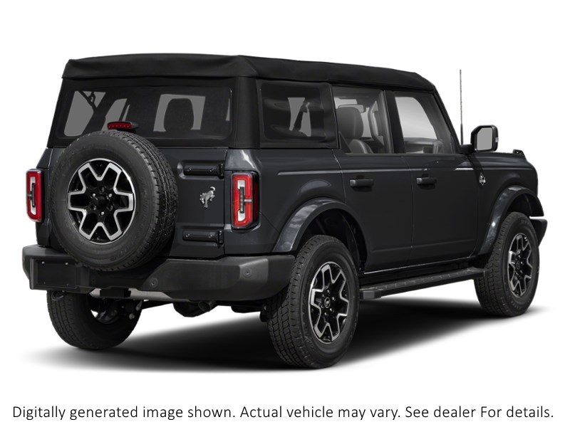 2026 Ford Bronco Outer Banks 4 Door 4X4 Shadow Black  Shot 2