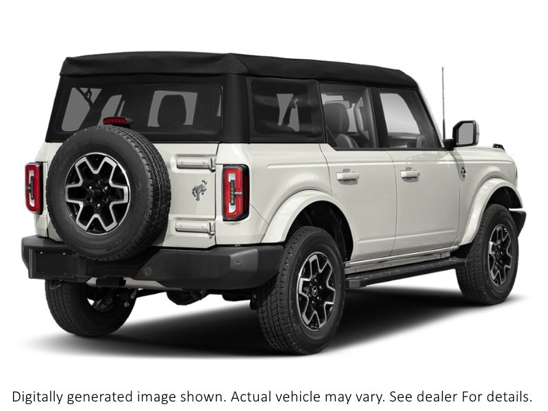 2026 Ford Bronco Outer Banks 4 Door 4X4 Wimbledon White  Shot 6
