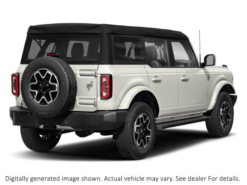2026 Ford Bronco Outer Banks 4 Door 4X4 Wimbledon White  Shot 6
