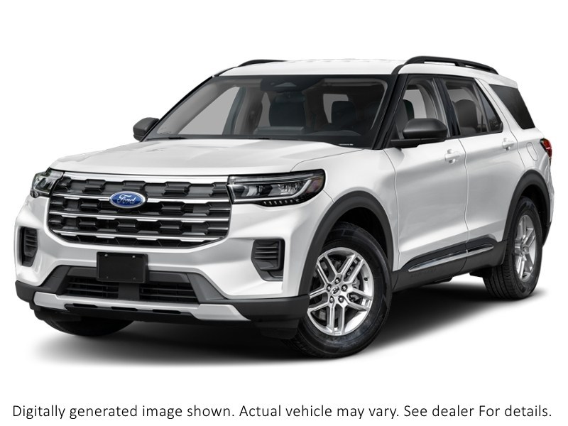 2026 Ford Explorer Active W/200A Pkg 4WD Space White Metallic  Shot 2
