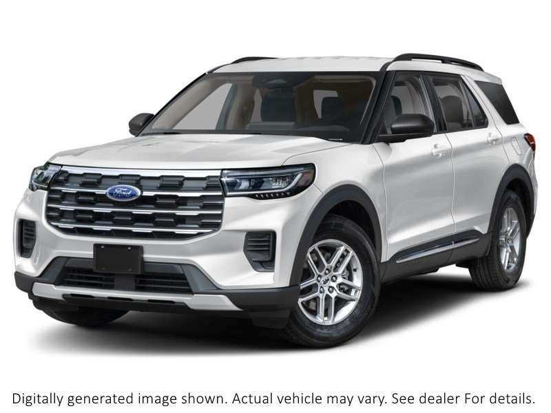 2026 Ford Explorer Active W/200A Pkg 4WD Space White Metallic  Shot 4