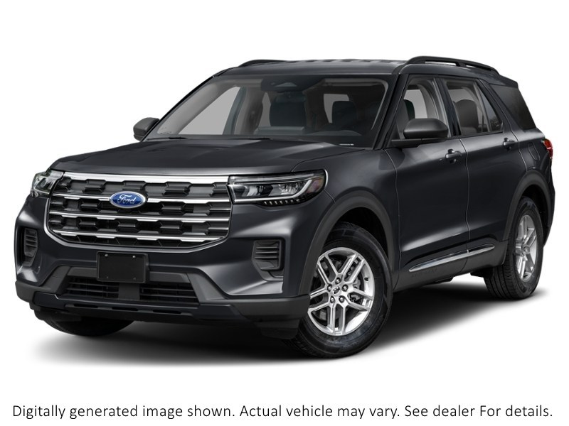 2026 Ford Explorer Active W/200A Pkg 4WD Agate Black Metallic  Shot 20