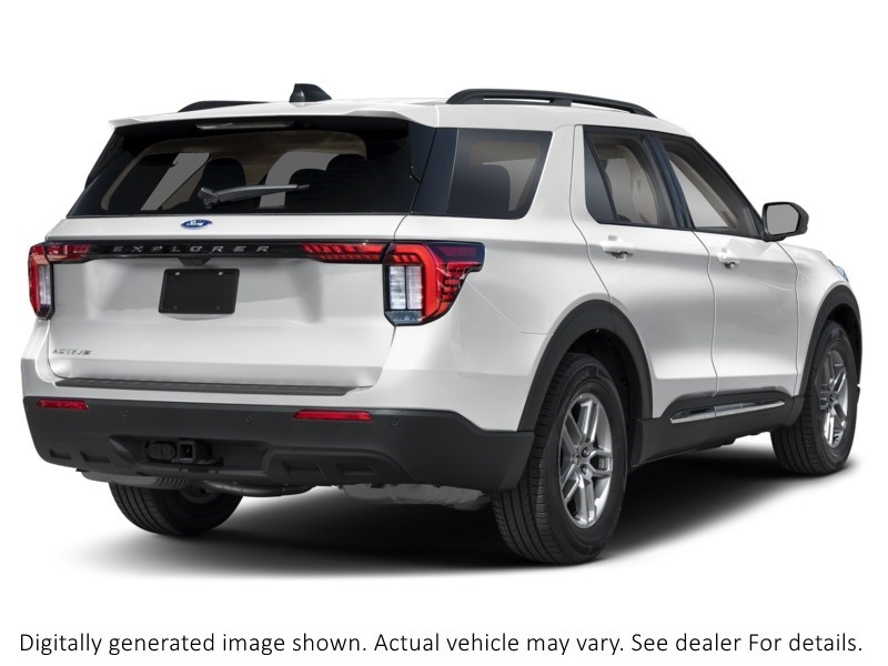 2026 Ford Explorer Active W/200A Pkg 4WD Space White Metallic  Shot 2