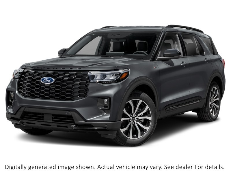 2027 Ford Explorer St-Line 4WD Carbonized Grey Metallic  Shot 1