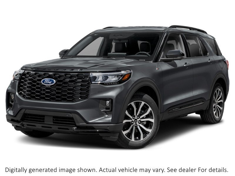 2026 Ford Explorer St-Line 4WD Carbonized Grey Metallic  Shot 1