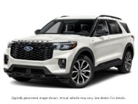 2027 Ford Explorer St-Line 4WD Star White Metallic Tri-Coat  Shot 4
