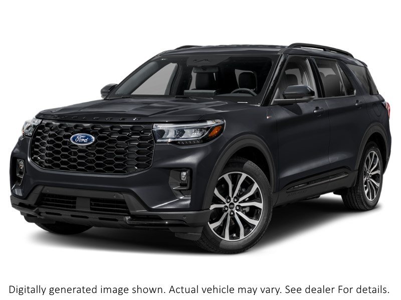 2026 Ford Explorer St-Line 4WD Agate Black Metallic  Shot 1