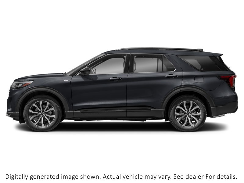 2026 Ford Explorer St-Line 4WD Agate Black Metallic  Shot 3