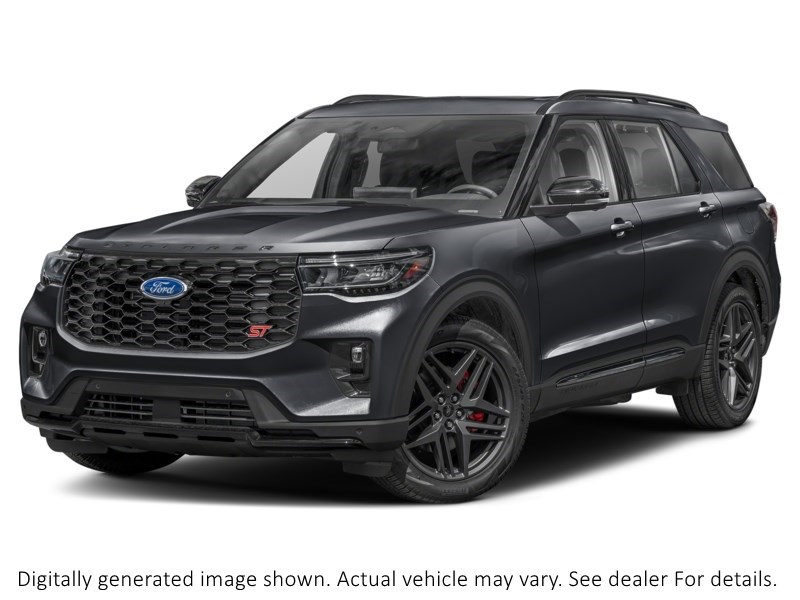2026 Ford Explorer ST 4WD Agate Black Metallic  Shot 1