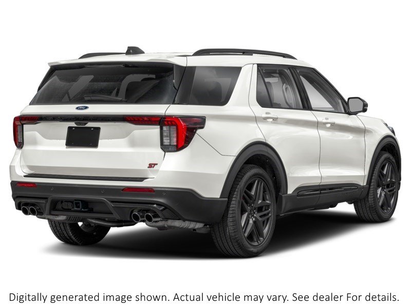 2026 Ford Explorer ST | 4WD | Roof | 360 | Adptv Cruise | B&O | 21S Star White Metallic Tri-Coat  Shot 2