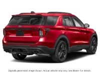 2025 Ford Explorer ST 4WD Rapid Red Metallic Tinted Clearcoat  Shot 2