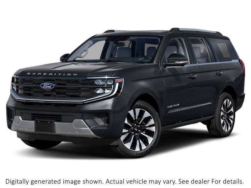 2025 Ford Expedition Platinum 4X4 Agate Black Metallic  Shot 4
