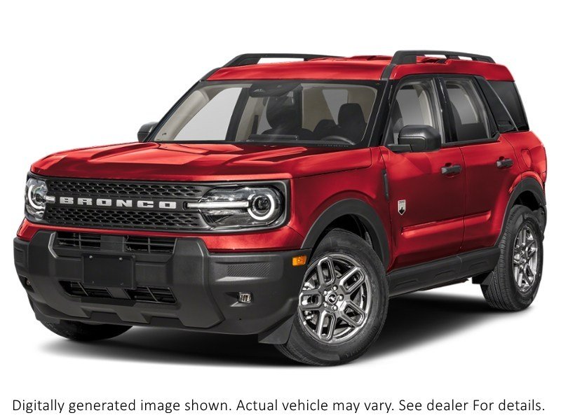 2026 Ford Bronco Sport Big Bend 4X4 Ruby Red Metallic Tinted Clearcoat  Shot 1