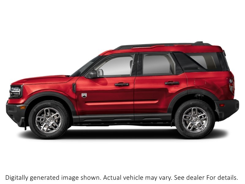 2026 Ford Bronco Sport Big Bend 4X4 Ruby Red Metallic Tinted Clearcoat  Shot 5