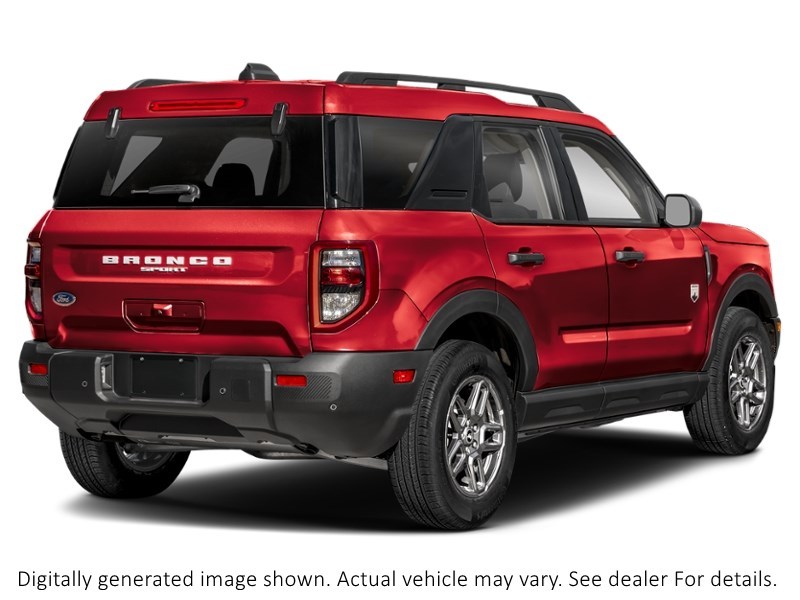 2026 Ford Bronco Sport Big Bend 4X4 Ruby Red Metallic Tinted Clearcoat  Shot 2
