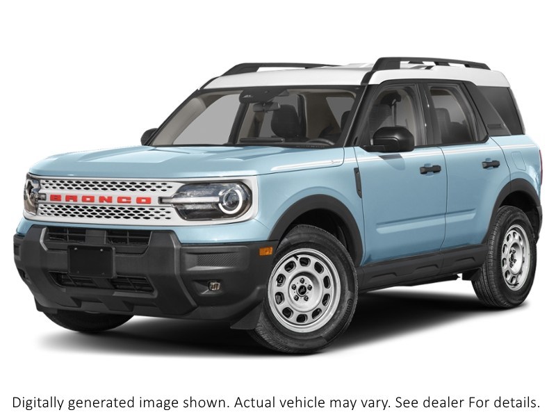 2026 Ford Bronco Sport Heritage 4X4 Robins Egg Blue  Shot 4
