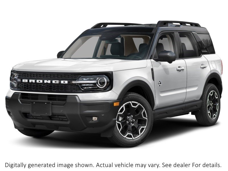2026 Ford Bronco Sport Outer Banks 4X4 Space White Metallic  Shot 4