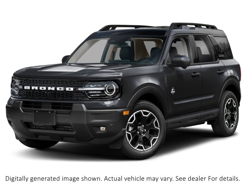 2026 Ford Bronco Sport Outer Banks 4X4 Shadow Black  Shot 1