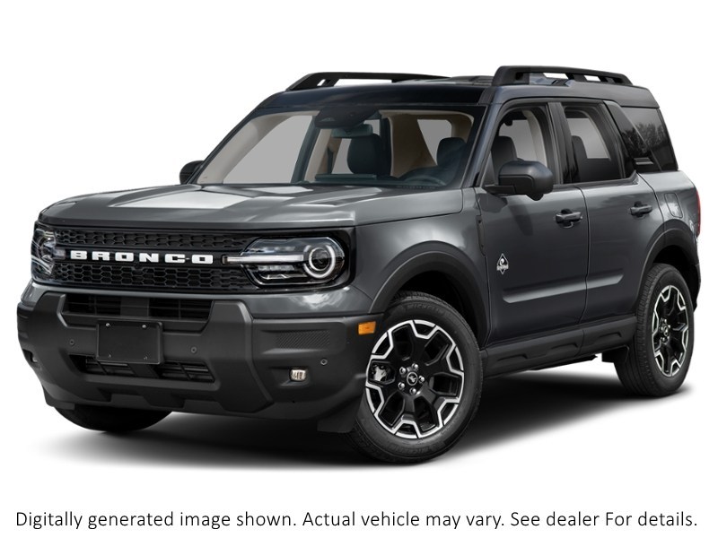 2026 Ford Bronco Sport Outer Banks 4X4 Carbonized Grey Metallic  Shot 1