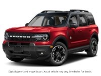 2026 Ford Bronco Sport Outer Banks 4X4 Ruby Red Metallic Tinted Clearcoat  Shot 4