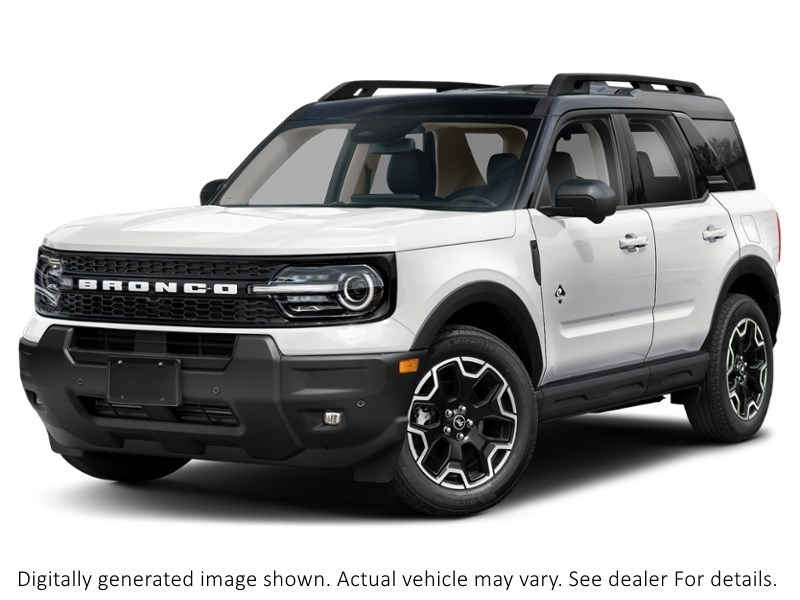 2026 Ford Bronco Sport Outer Banks 4X4 Oxford White  Shot 1