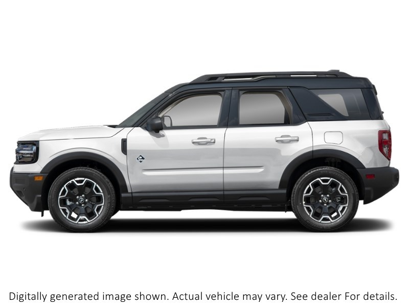 2026 Ford Bronco Sport Outer Banks 4X4 Space White Metallic  Shot 5