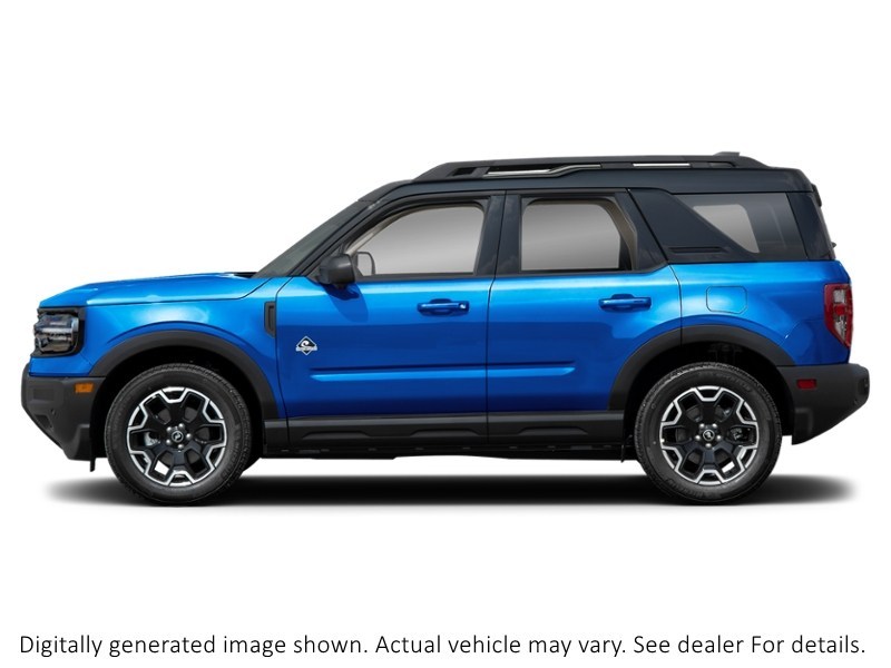 2026 Ford Bronco Sport Outer Banks 4X4 Velocity Blue Metallic  Shot 3