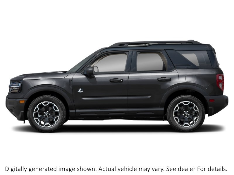 2026 Ford Bronco Sport Outer Banks 4X4 Shadow Black  Shot 5