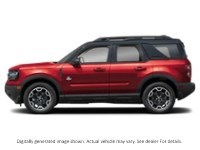2026 Ford Bronco Sport Outer Banks 4X4 Ruby Red Metallic Tinted Clearcoat  Shot 5