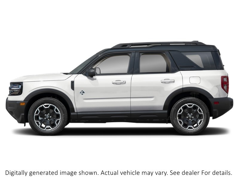 2026 Ford Bronco Sport Outer Banks 4X4 Oxford White  Shot 3
