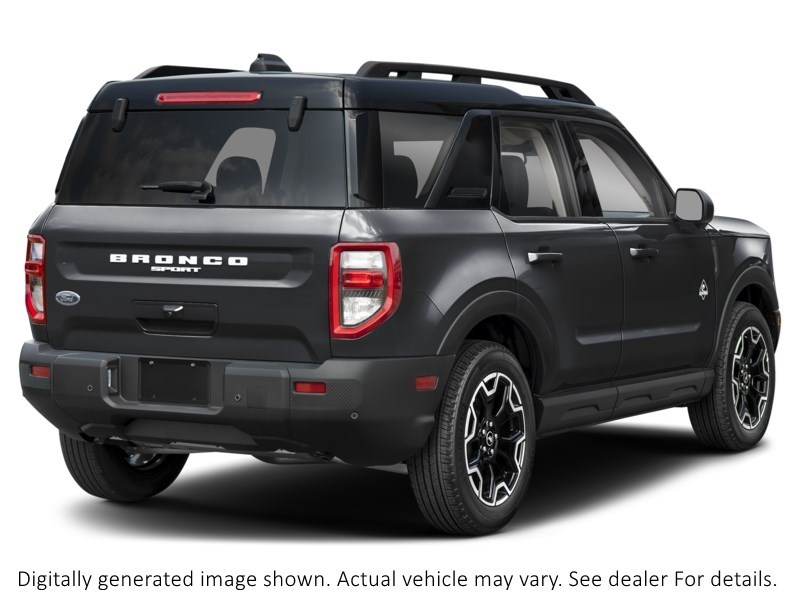 2026 Ford Bronco Sport Outer Banks 4X4 Shadow Black  Shot 6