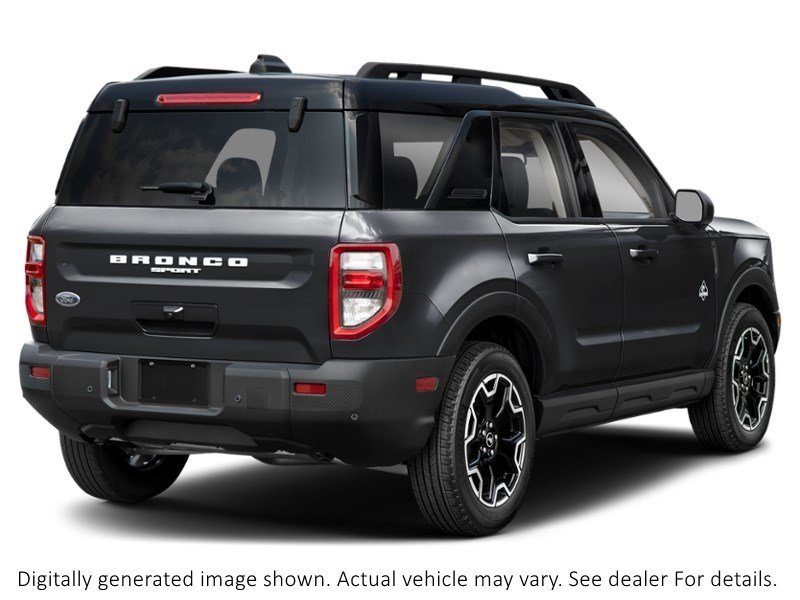 2026 Ford Bronco Sport Outer Banks 4X4 Shadow Black  Shot 6