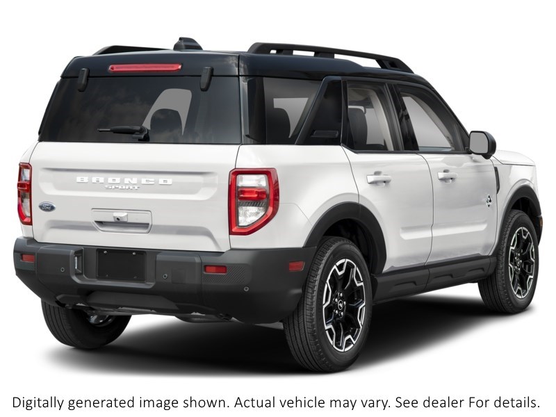 2026 Ford Bronco Sport Outer Banks 4X4 Oxford White  Shot 6