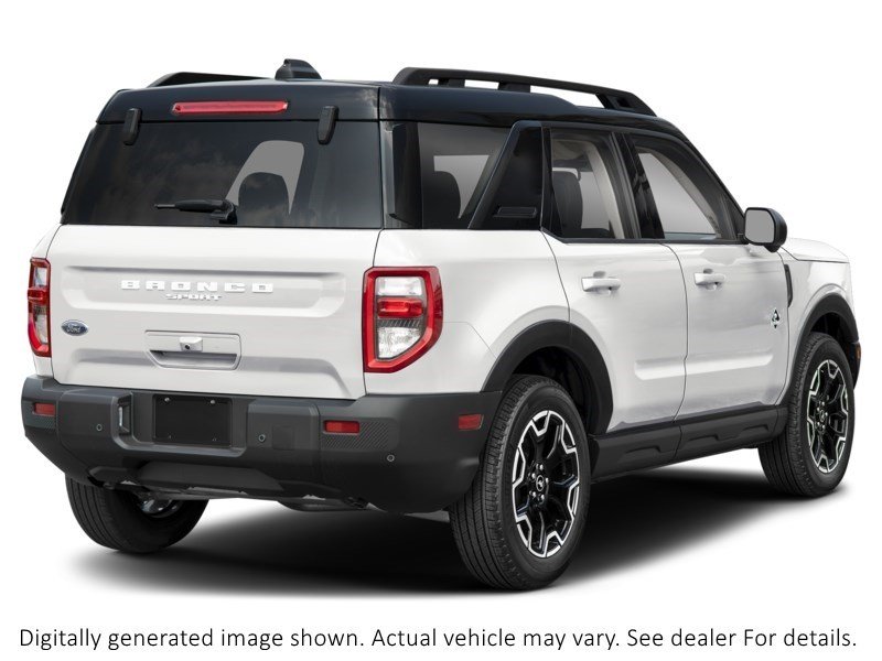 2026 Ford Bronco Sport Outer Banks 4X4 Oxford White  Shot 2