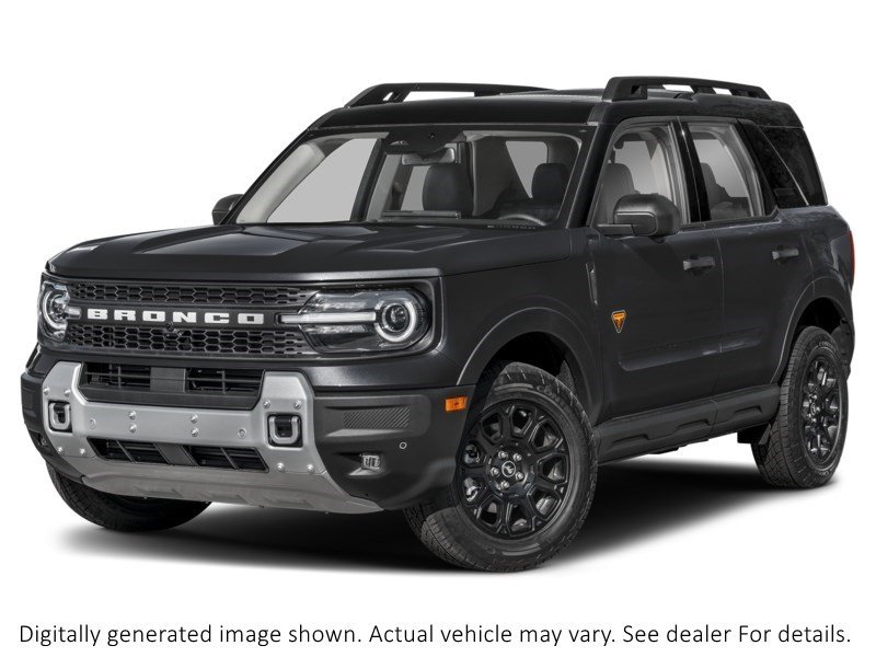 2026 Ford Bronco Sport Badlands 4X4 Shadow Black  Shot 1