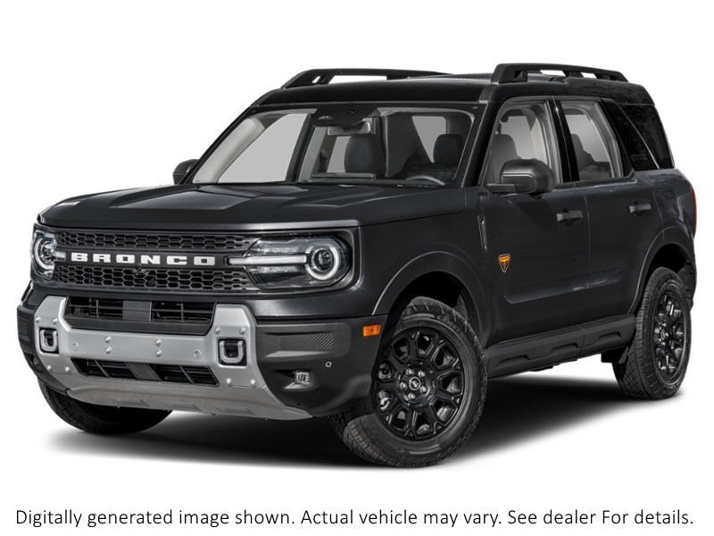 2026 Ford Bronco Sport Badlands 4X4 Shadow Black  Shot 1