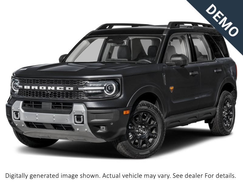 2026 Ford Bronco Sport Badlands 4X4 Shadow Black  Shot 1