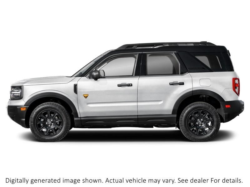 2026 Ford Bronco Sport Badlands 4X4 Space White Metallic  Shot 3