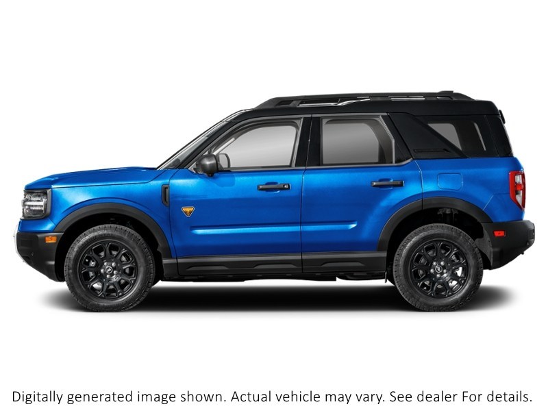 2026 Ford Bronco Sport Badlands | 4X4 | 2.0L | Roof | Tech | Crgo Mgmnt Velocity Blue Metallic  Shot 3
