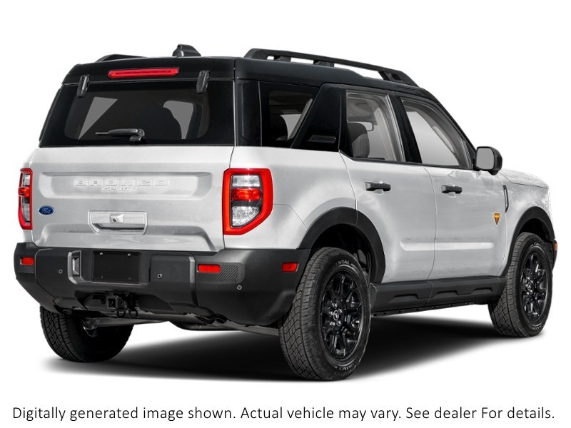 2026 Ford Bronco Sport Badlands 4X4 Space White Metallic  Shot 6