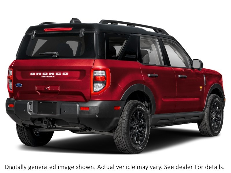 2026 Ford Bronco Sport Badlands 4X4 Ruby Red Metallic Tinted Clearcoat  Shot 6