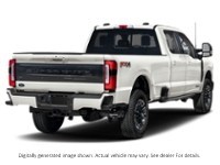 2027 Ford Super Duty F-350 Drw Platinum 4WD Crew Cab 8' Box Star White Metallic Tri-Coat  Shot 2