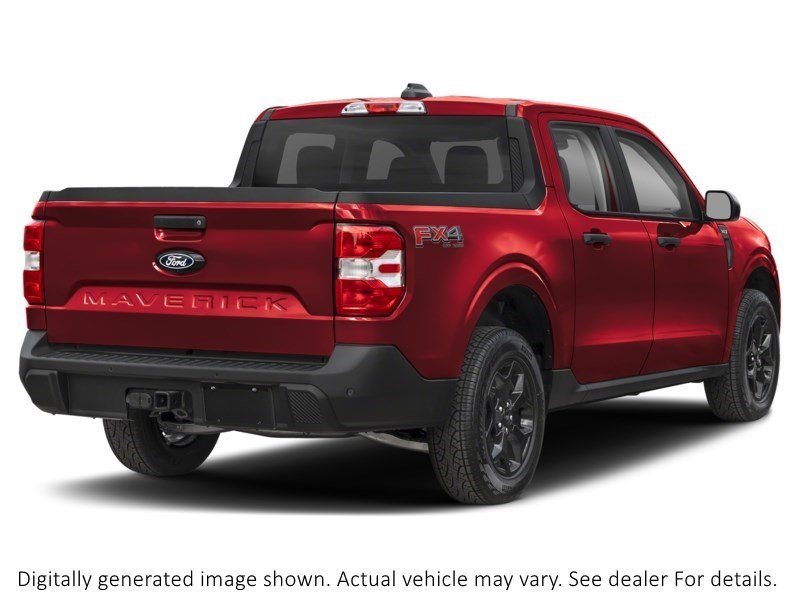 2026 Ford Maverick XLT AWD Supercrew Ruby Red Metallic Tinted Clearcoat  Shot 2