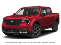 2026 Ford Maverick Lariat AWD Supercrew Ruby Red Metallic Tinted Clearcoat  Shot 4