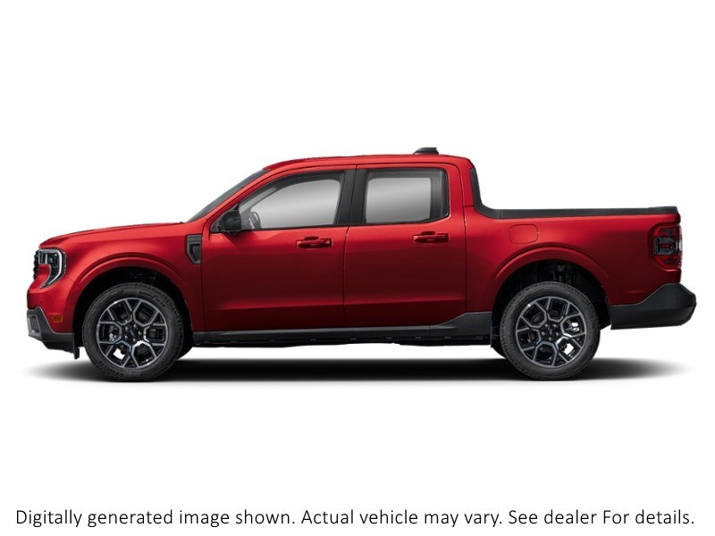 2026 Ford Maverick Lariat AWD Supercrew Ruby Red Metallic Tinted Clearcoat  Shot 3