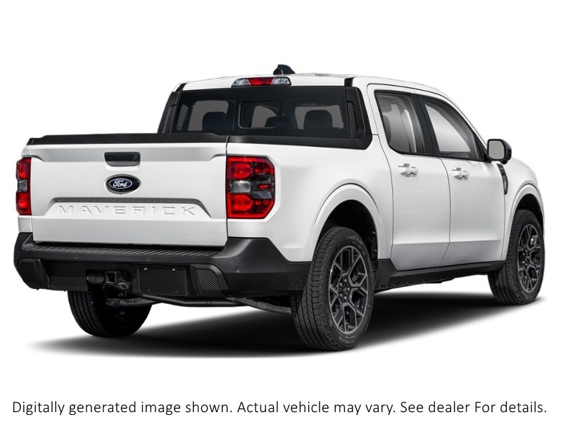 2026 Ford Maverick Lariat AWD Supercrew Space White Metallic  Shot 2