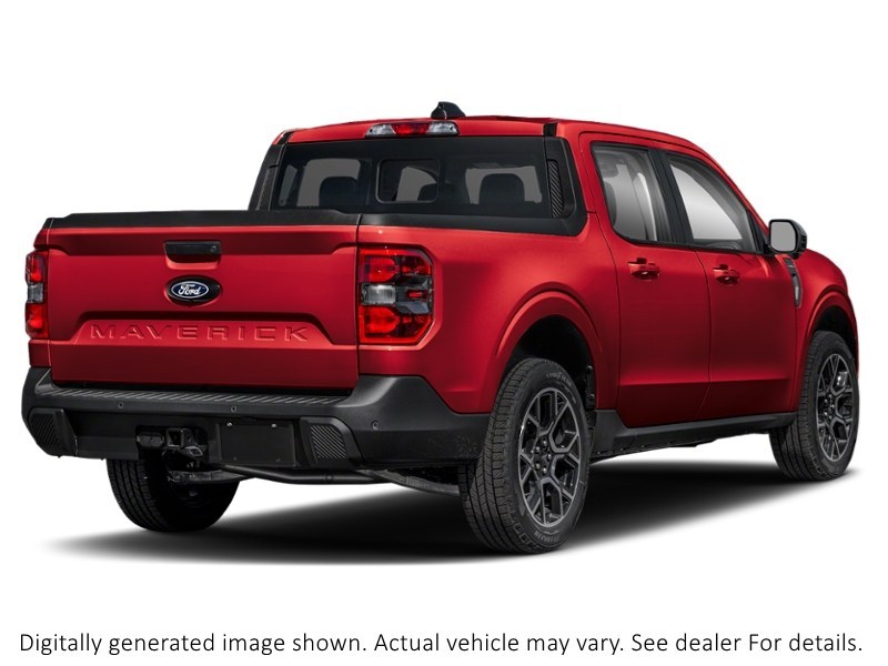 2026 Ford Maverick Lariat AWD Supercrew Ruby Red Metallic Tinted Clearcoat  Shot 2