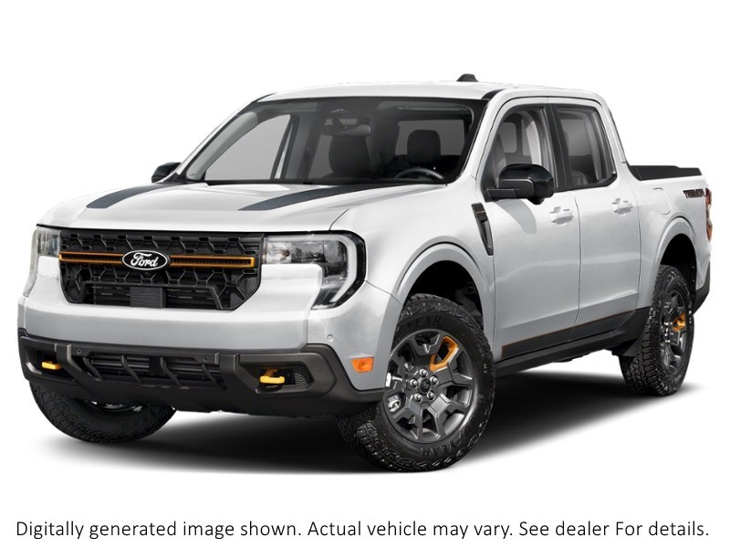 2026 Ford Maverick Tremor AWD Supercrew Space White Metallic  Shot 4